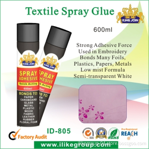 Strong Adhesion Aerosol Adhesive